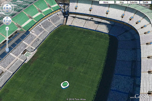 米グーグル、ワールドカップのスタジアムなど3Dビューを公開 画像