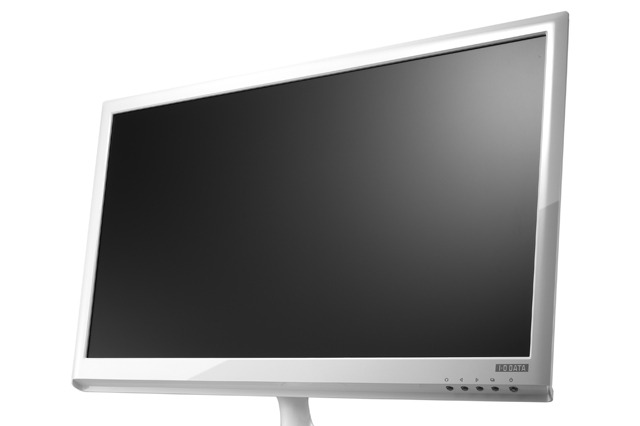 アイ・オー、LEDバックライト搭載23V型フルHD液晶にホワイトモデル 画像