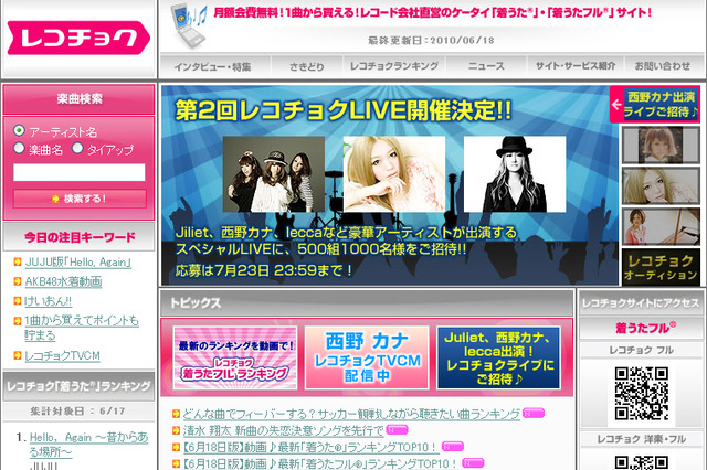 この曲で盛り上がろう！　サッカー観戦しながら聴きたい曲ランキング 画像