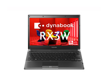 東芝、薄型・軽量ハイスペックノートの直販モデル「dynabook RX3W/8MW」 画像