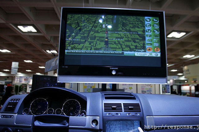 【ITS世界会議05】カーナビ地図もGoogle? …VW 画像