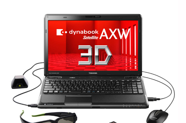 東芝、3D対応A4ノート「dynabook」の直販モデル 画像