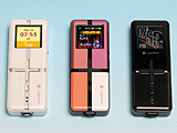 東芝、有機ELディスプレイ搭載の1GB/512MBメモリプレーヤー「gigabeat Pシリーズ」 画像