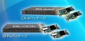 ぷらっとホーム、10GbEネットワークを低コスト導入できるパッケージを販売開始 ～ SFP+とCX4を選択可能 画像