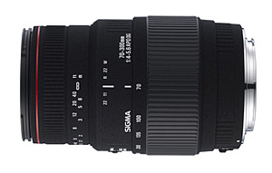 シグマ、コニカミノルタ用デジタル対応望遠ズーム「70-300mm F4-5.6」の発売日決定 画像