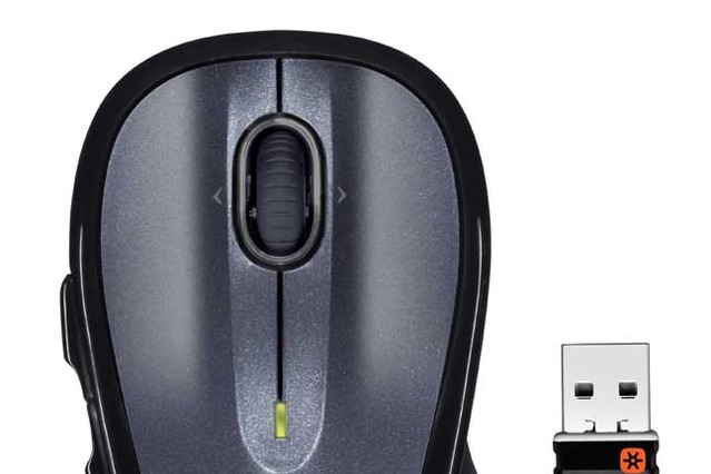 ロジクール、サイドボタン搭載の多機能ワイヤレスレーザーマウス 画像