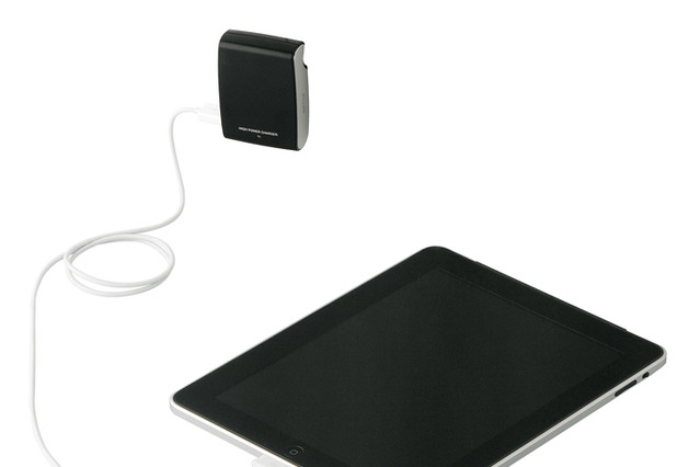 バッファローコクヨ、iPad/iPhoneの急速充電が可能なUSBポート付きACアダプタ 画像