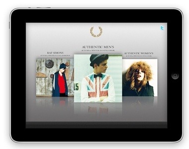 英老舗ファッションブランド「フレッドペリー」、デジタルサイネージとして国内全店舗にiPadを導入 画像