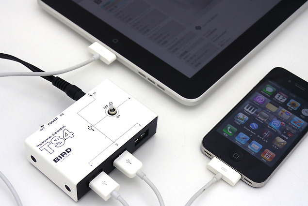 最大電流4アンペア対応の「iPad変電所」、iPadやiPhoneをまとめて同時充電 画像