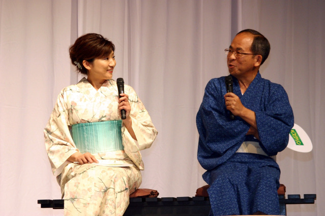 ツムラ ライフサイエンスがバスクリンに社名変更!社長が松下由樹と足湯トーク 画像