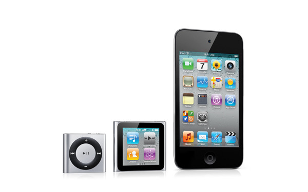 アップルが新型iPodを発表……iPod touchはカメラ付き、iPod nanoはマルチタッチ画面へ 画像