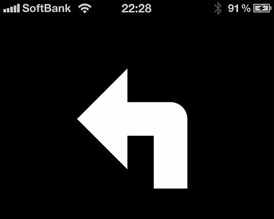 iPhone/iPad向け いつもNAVI にスクリーンセーバーモードを追加 画像
