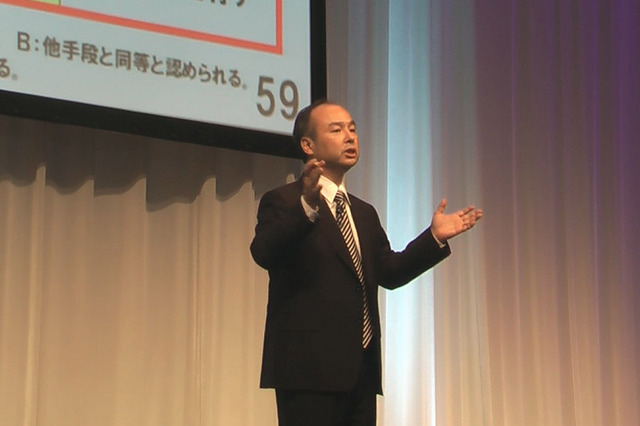 【ビデオニュース】NTTの反論に再反論！数値で説明……ソフトバンク社長・孫正義氏 画像