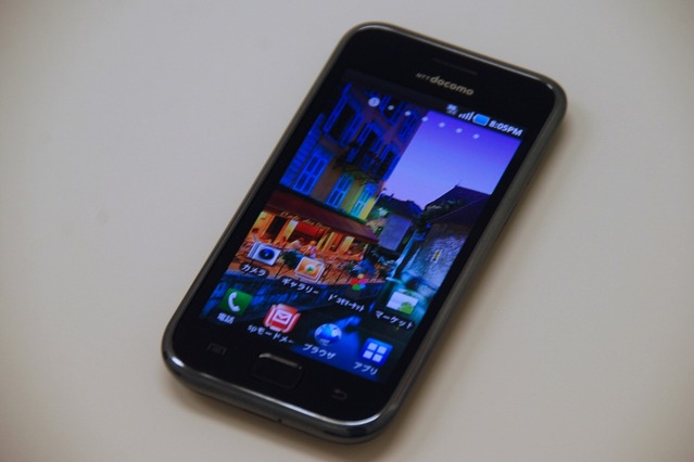 本日発売!写真で見るサムスン製スマートフォン「GALAXY S」 画像