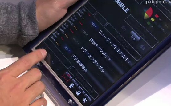 Twitterのつぶやきを利用したテレビ用ソーシャルリモコン 画像