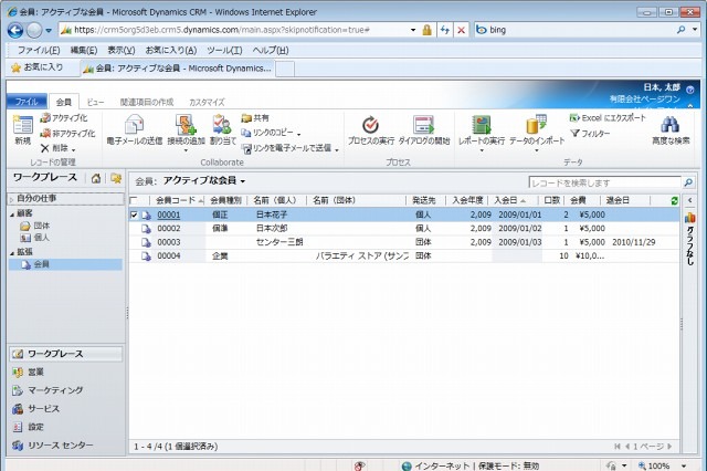 マイクロソフト、「Microsoft Dynamics CRM Online」をNPO向けに最適化……組織運営の効率化を推進 画像