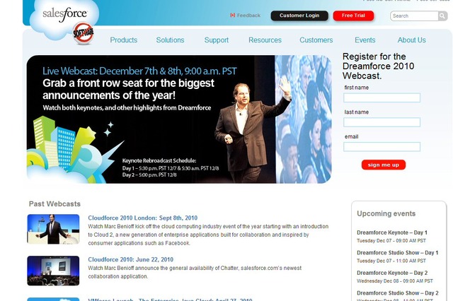 米セールスフォースのイベント「Dreamforce」、間もなく開幕! 画像