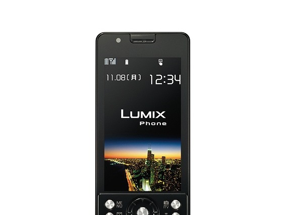 NTTドコモ、1,320万画素のLUMIX Phone「P-03C」を15日に発売 画像