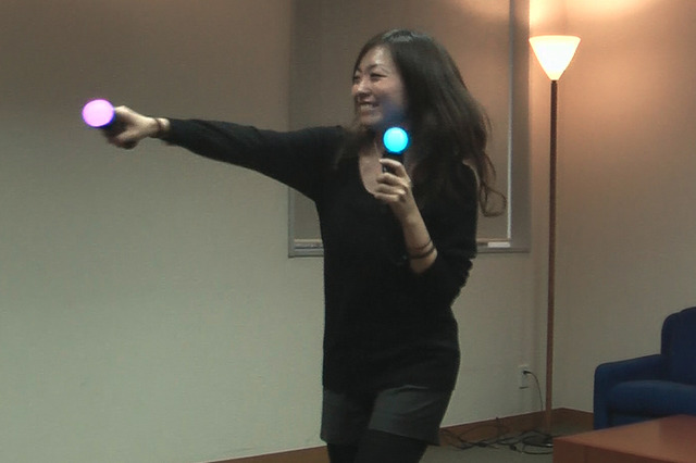 【OLデジモノ日記（Vol.14）動画】「PlayStation Move」にチャレンジ！ 画像