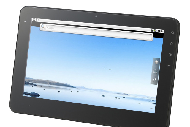 オンキヨー、企業向け10.1型Android2.2搭載タブレット「SlatePad」 画像