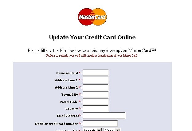 フィッシング対策協議会、MasterCardを騙るフィッシングに注意喚起 画像