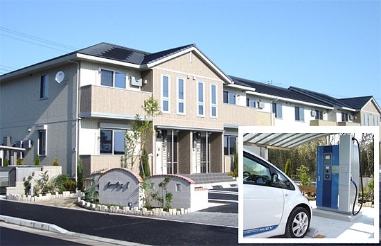 NTTデータ、集合住宅向けに電気自動車用充電スタンド用のICカード認証システムを提供開始 画像