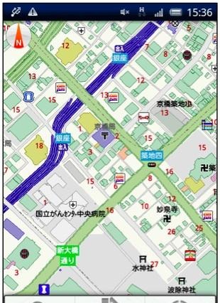 いつもNAVI、ソフトバンクのAndroid端末に無料提供 画像