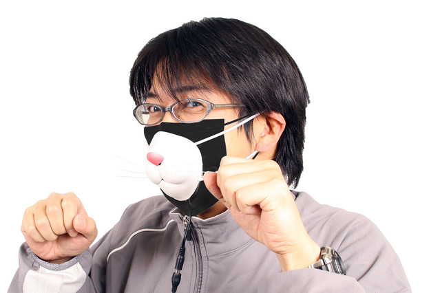 こんなものまで？サンコーが「USBスッキリマスク 猫モデル」 画像