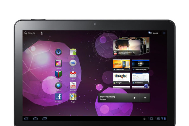 【MWC 2011（Vol.8）】Samsung、Android 3.0搭載の10.1型タブレット「GALAXY Tab 10.1」を発表 画像