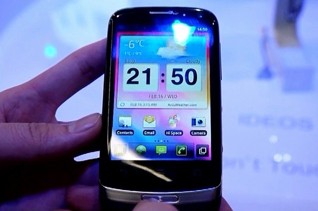 【MWC 2011（Vol.41）：動画】Huawei製「IDEOS X3」……日本で3月発売のAndroid 2.3端末 画像