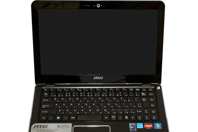 MSI、Fusion APU搭載の省電力13.4型液晶ノートPC 画像