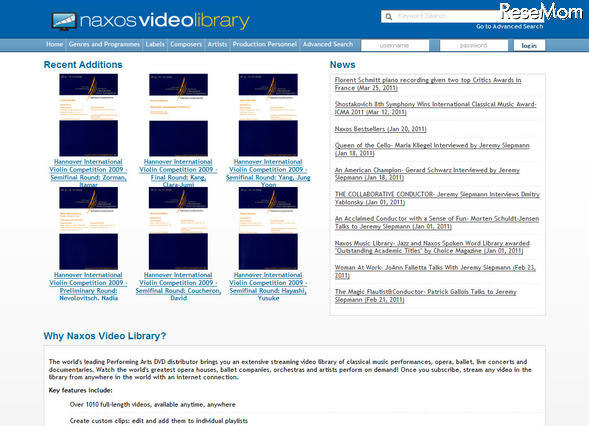 国立音大、DVD千枚相当のナクソス音楽映像配信を日本で初導入 画像