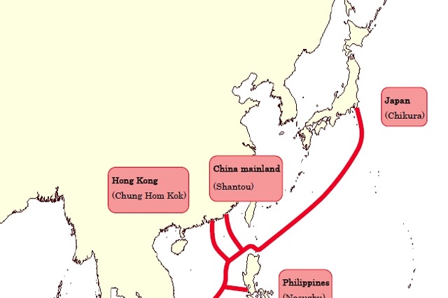 NEC、日本と東南アジア諸国を結ぶ大型海底ケーブルプロジェクト「SJC」を受注 画像