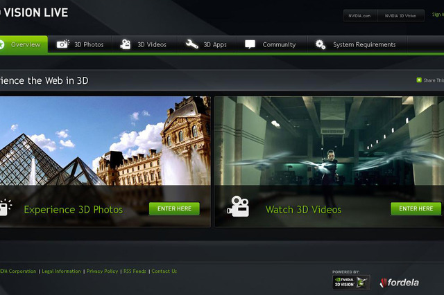 NVIDIAが技術を無償提供、3D動画のwebストリーミングが可能に 画像