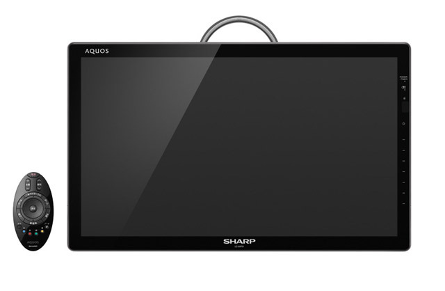 シャープ、持ち運び対応のバッテリ内蔵20V型液晶テレビ「フリースタイル AQUOS」 画像