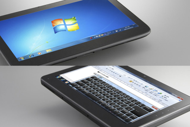 オンキヨー、Windows 7/2GBメモリ搭載の企業向けタブレットPC 画像