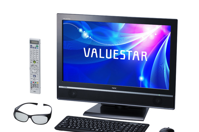 NEC、3D対応でAV仕様の23型フルHD液晶一体型など「VALUESTAR」の2011年夏モデル 画像