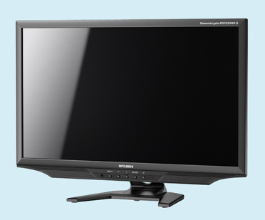 三菱、残像感やちらつきを抑えた23型フルHD液晶ディスプレイ 画像