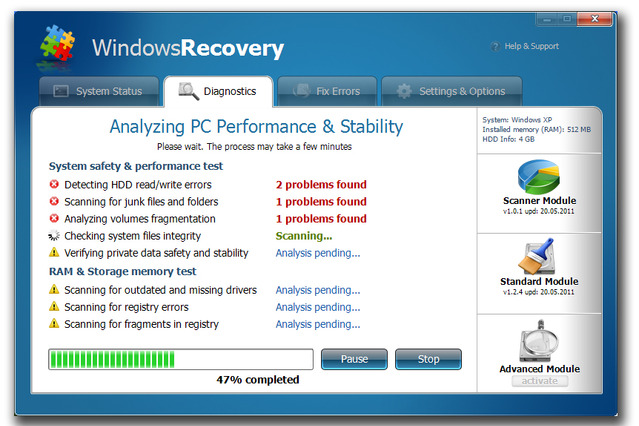 【テクニカルレポート】被害確認！　偽システム修復ツール「Windows Recovery」……トレンドマイクロ・セキュリティブログ 画像