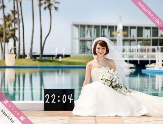 “人生最良の日”幸せな花嫁姿が満載！　「美人時計」花嫁版登場 画像