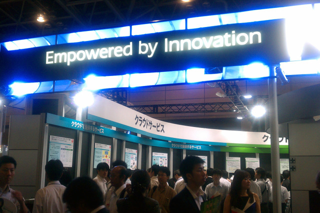 【Interop Tokyo 2011（Vol.30）】NECビッグローブ、最短5分でサーバ構築やリソース変更が可能なIaaSを展示デモ 画像