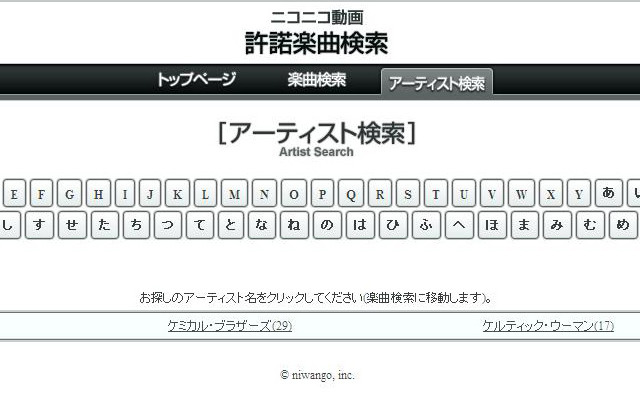 ニコ動でEMIの管理楽曲が利用可能に!洋楽を中心に約300曲 画像