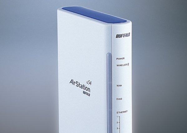 メルコ、スループットとセキュリティを向上させた802.11g内蔵ブロードバンドルータ 画像