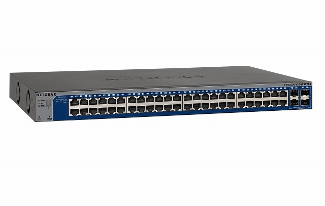 NETGEAR、10ギガビットイーサネットに対応したスマートスイッチ「GS752TXS」発売 画像