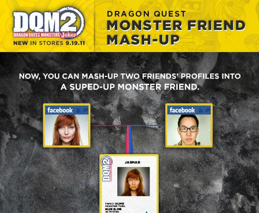 米任天堂、『ドラゴンクエストモンスターズ ジョーカー2』にちなんだFacebookアプリを公開 画像