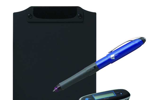 ぺんてる、メモをデジタル化してスマホに表示できる「airpenPocket」の下敷き付き限定品 画像