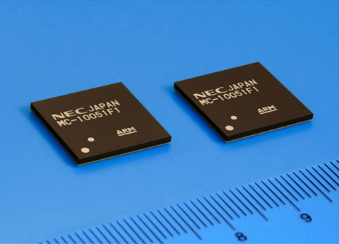 NECエレクトロニクス、画像・音声処理機能などを1パッケージに納めたアプリケーションプロセッサ 画像