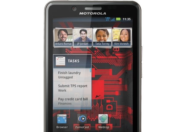 モトローラのLTEスマートフォン「DROID BIONIC」が米国で発売  画像