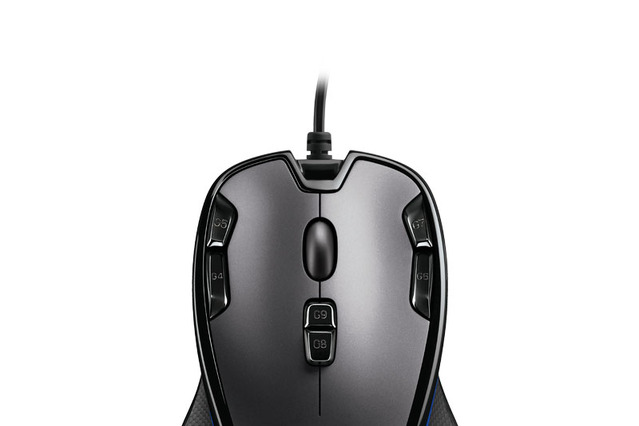 ロジクール、9ボタンとプロファイリング保存可能なオンボードメモリ搭載のゲーミングマウス 画像