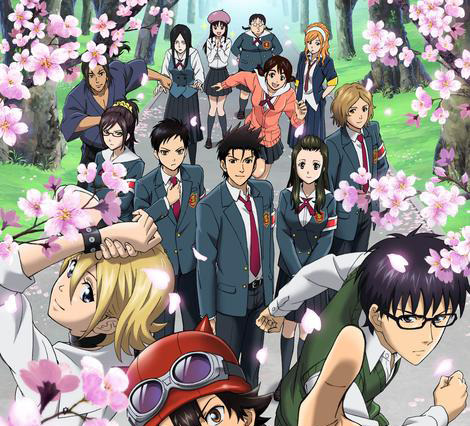 「SKET DANCE」登場キャラクター16名がEDテーマをかけてバトル展開 画像